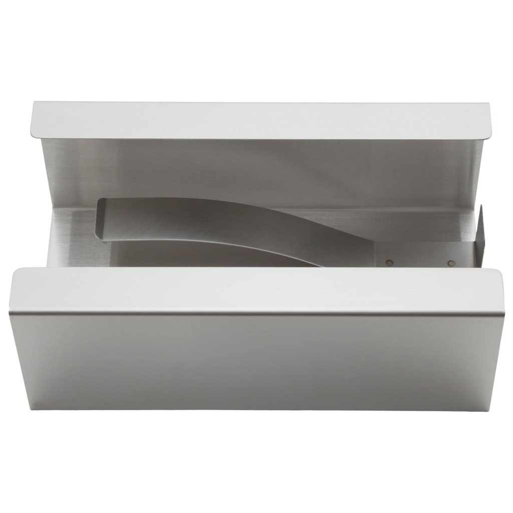 Stainless Steel Dispenser with spring loaded clamp