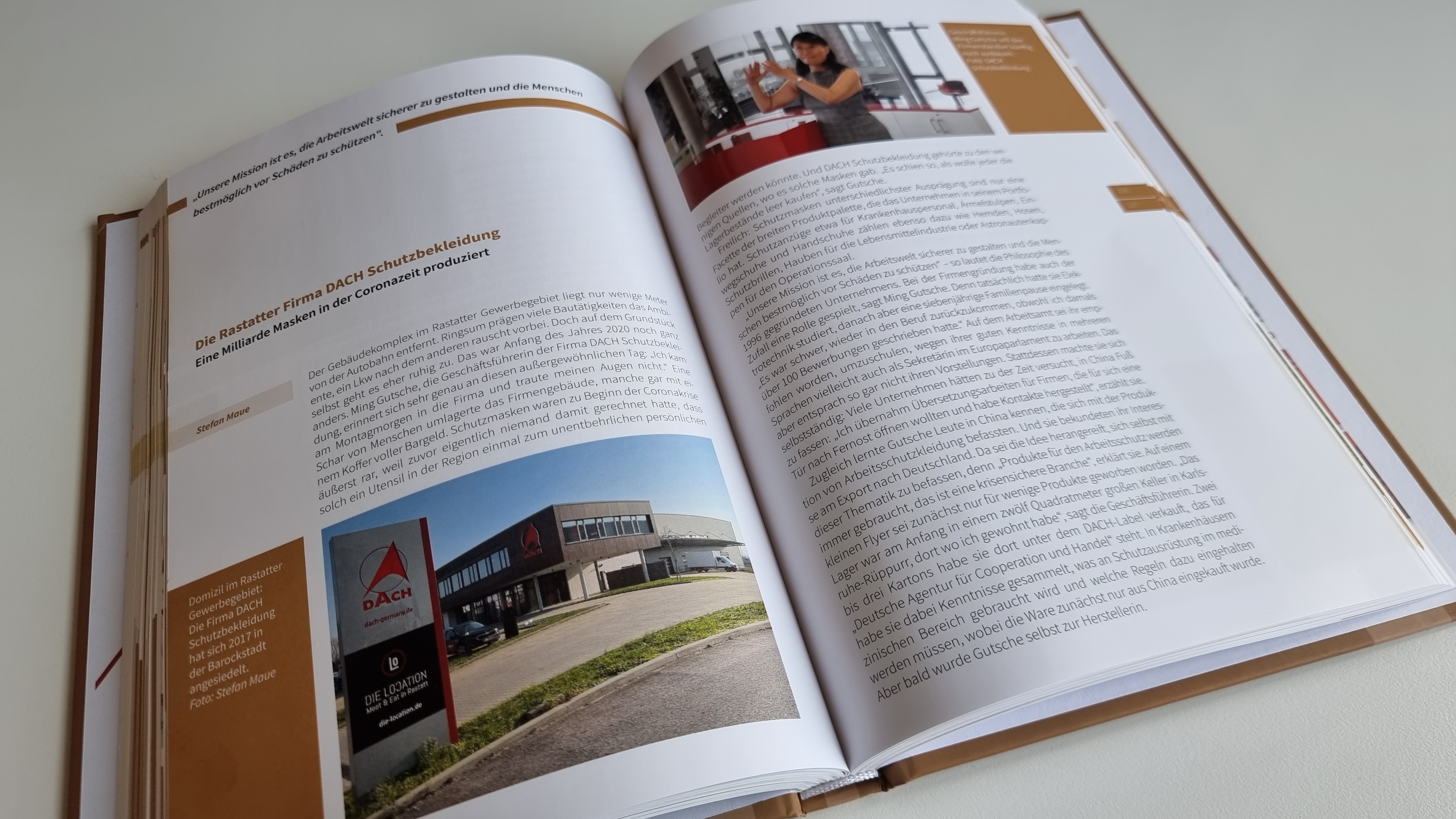 Recognition in book format