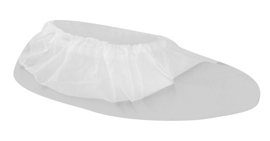 PP-Überschuhe mit PE-Laufsohle in weiß